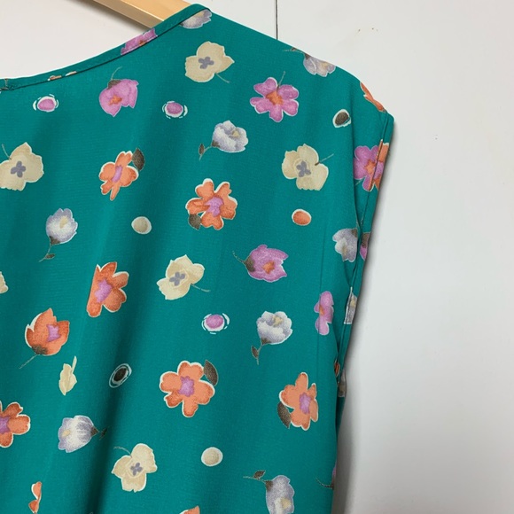 Green Floral Dress - Picture 11 of 14